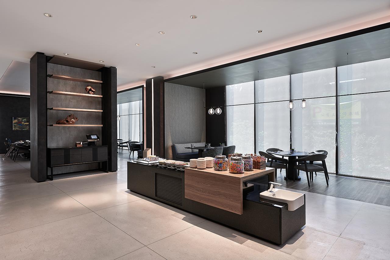 Mu Jiaoxi Hotel Εξωτερικό φωτογραφία The interior of the lounge
